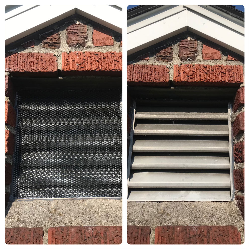 gable roof vent guard